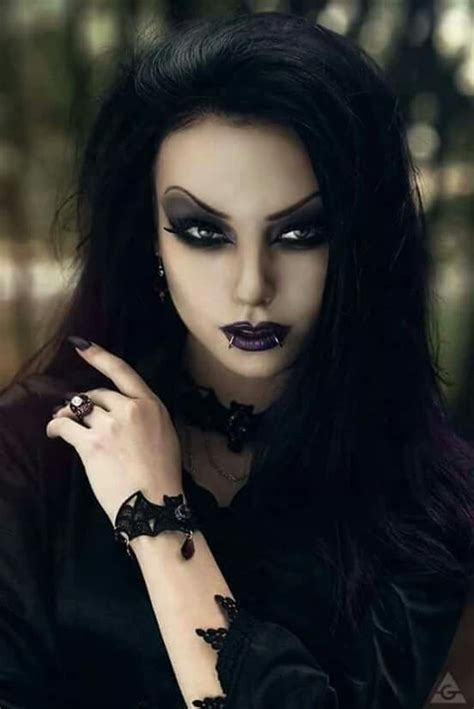 Sultry witch with a goth twist